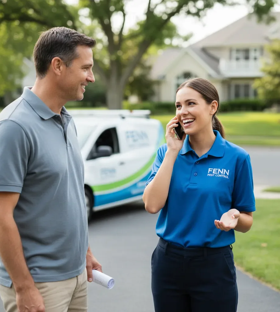 Fenn Pest Control customer support in Heflin